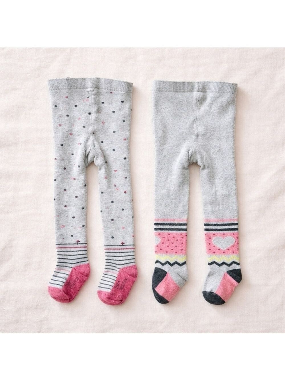 5/$25 Gagou Tagou / Trois Moutons Baby Tights 12–24M (2 Pairs)